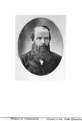 Porträt von Fjodor Michailowitsch Dostojewski (1821-81)